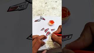 diy cardboard car / car details #cardboardcar