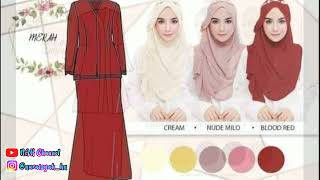 Paduan warna baju dan jilbab terkece untuk hijab style