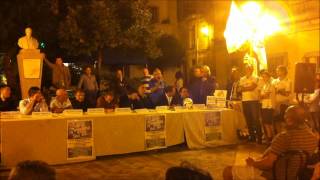 Roggiano Calcio15.9.2012 - Presenta Sandro Folino (the voice) .wmv