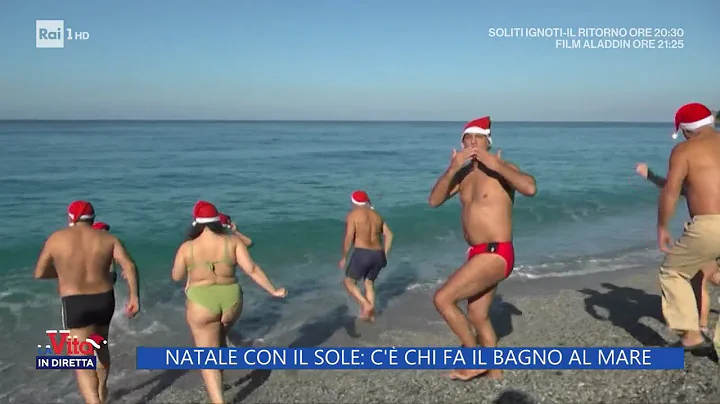 Natale bollente nel sud Italia - La vita in dirett...