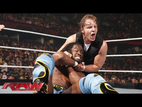 Kofi Kingston vs. Dean Ambrose - United States Championship Match: Raw, May 27, 2013