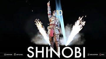 Shinobi All Emotes– For Honor