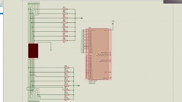 Display de 16 segmentos con  stm32f103c6  (Proteus)