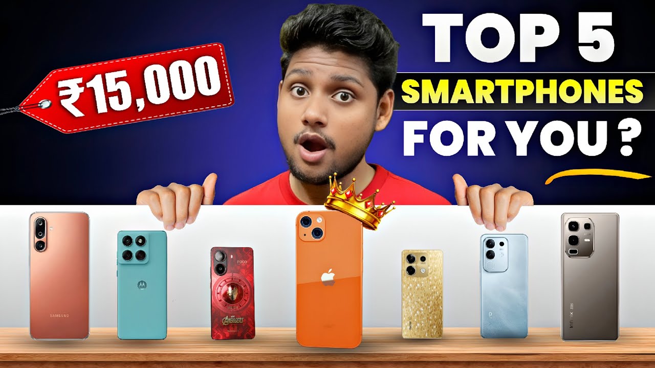 Top 5 Budget 5G Phones Under ₹15000 | November 2025 Rankings 🔥 - YouTube