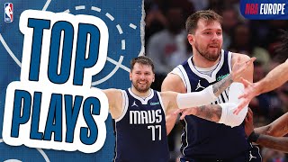 7 STRAIGHT TRIPLE-DOUBLES for Luka 🪄Best Plays v Chicago Bulls