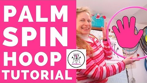 How to PALM SPIN ~ Hula Hoop Tutorial