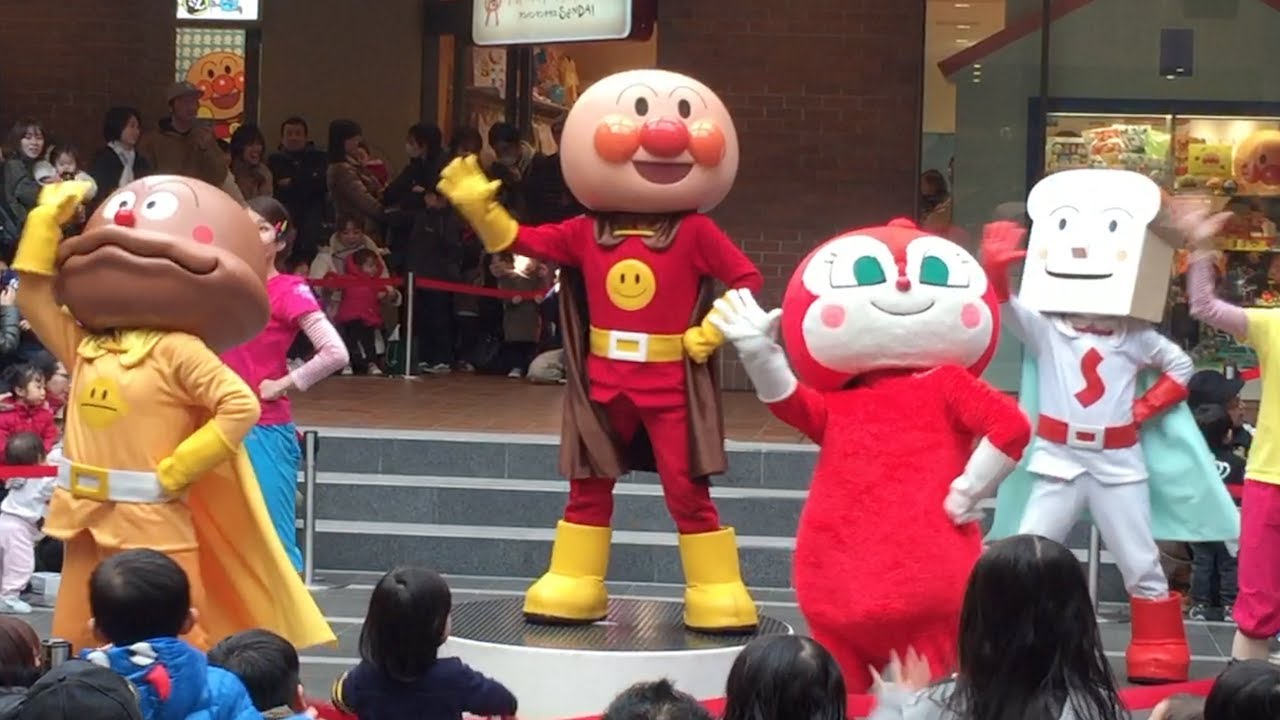 【アンパンマンショー】みんなでおどろう♪だんす！だんす！ミュージアム。【アンパンマンミュージアム】仙台　フルVR  2019