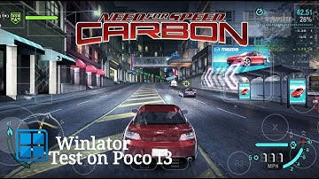 Need for Speed Carbon на Android | Winlator 10.0 Amodfix | Snapdragon870 |