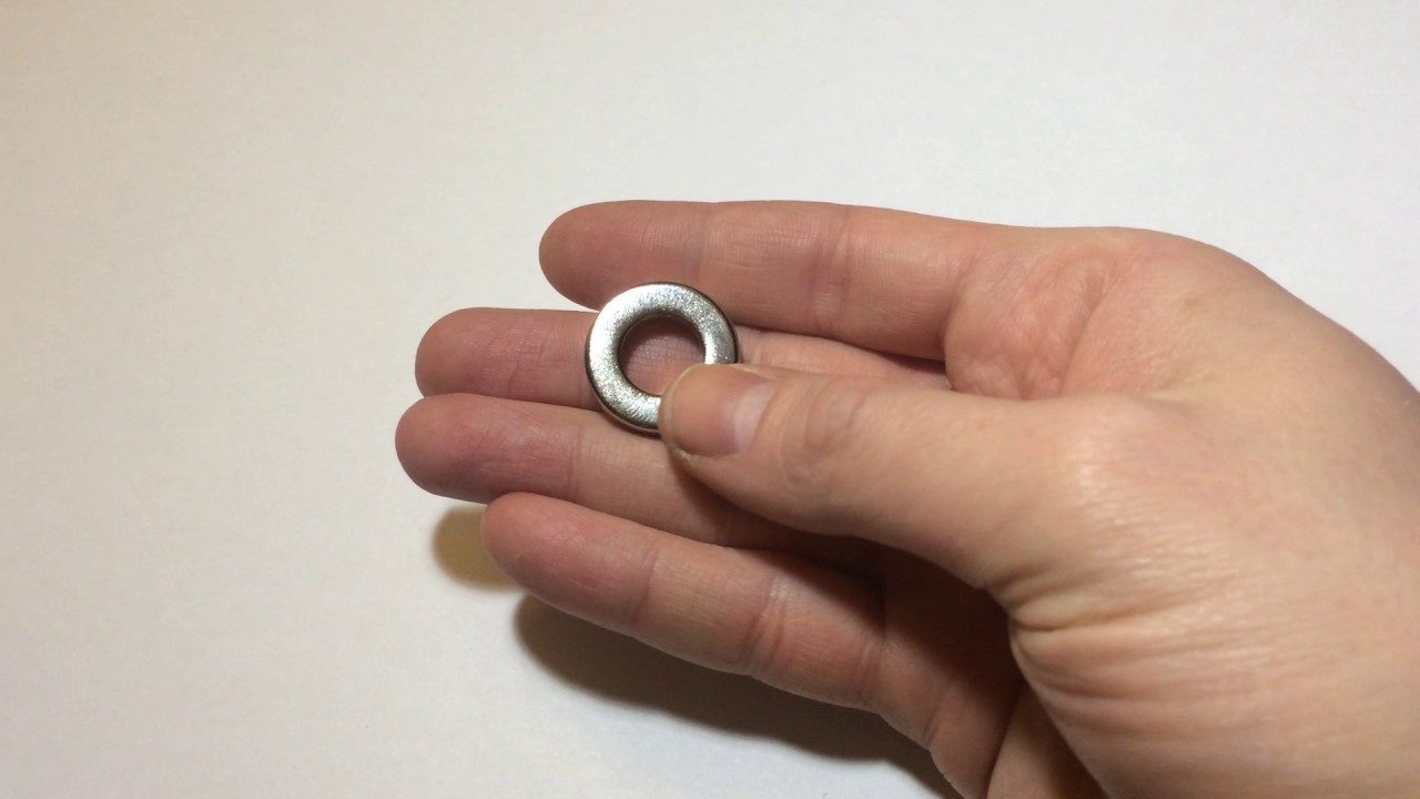 Неодимовый магнит - кольцо 23х12х5 мм - YouTube