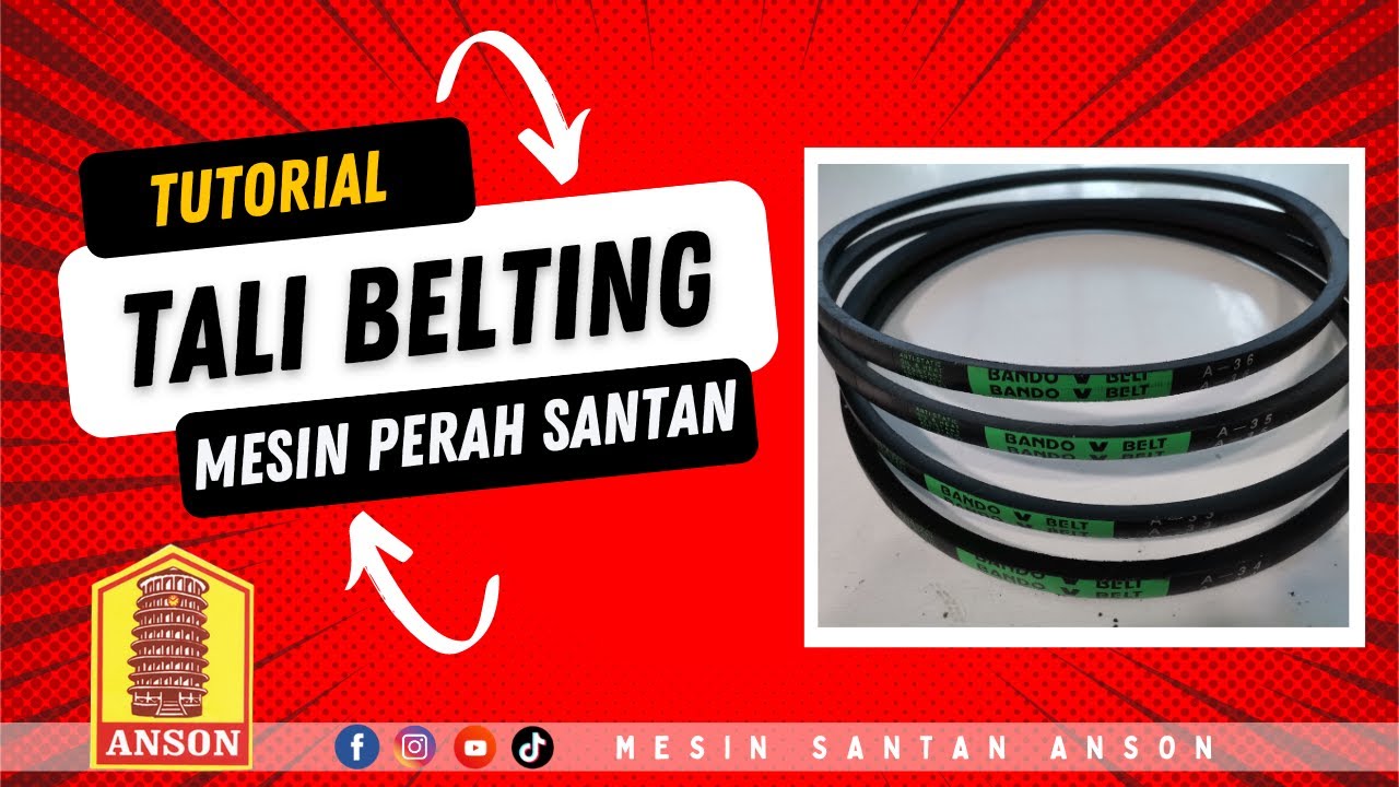 CARA TUKAR BELTING MESIN PERAH SANTAN YouTube cara-tukar-belting-mesin-perah-santan-youtube