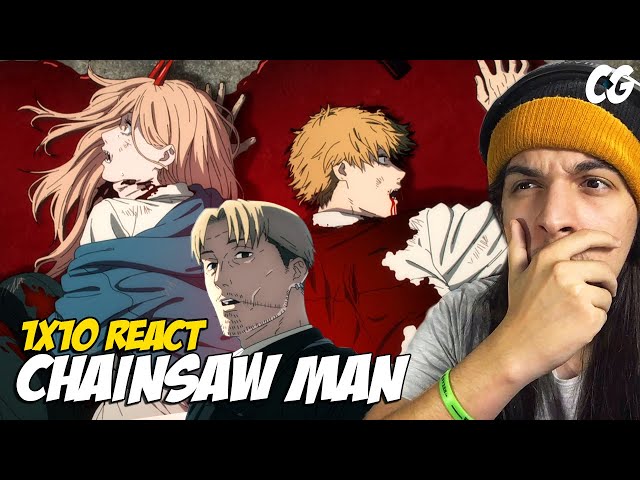 DEMÔNIO DO FUTURO!! DENJI E POWER MORREM?! React Chainsaw Man EP. 10 