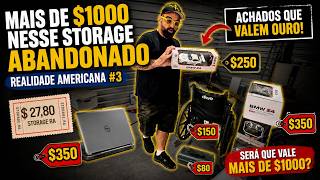 MAIS DE $1000 NESSE STORAGE ABANDONADO #3 - REALIDADE AMERICANA