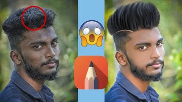 Autodesk Hair Editing  Tutorial  || Autodesk Face Editing Full Tutorial || ToolWiz Hair Editing ||