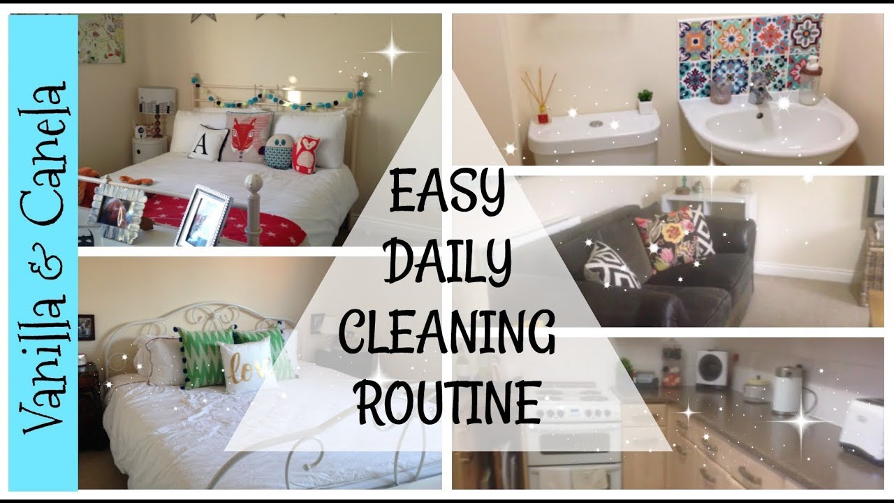 QUICK DAILY CLEANING ROUTINE HOW TO ALWAYS HAVE A CLEAN HOUSE YouTube
