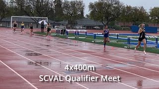 2024 SCVAL Qualifier 4x400m