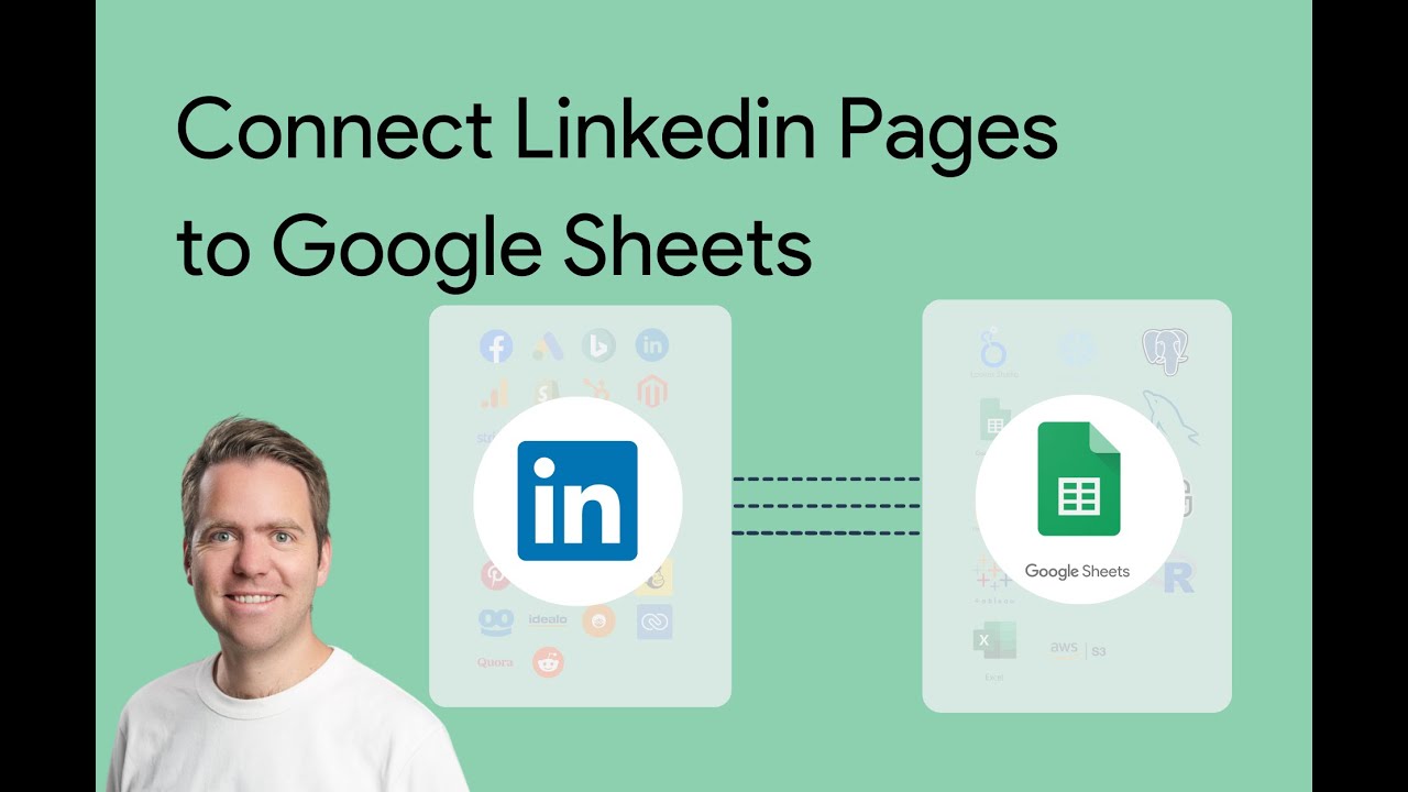 Connect LinkedIn Pages to Google Sheets (4-Min Setup) - YouTube
