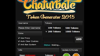 Chaturbate Token Hack Cheat Engine