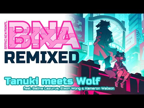 Tanuki meets Wolf