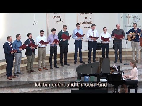 Männergruppe - Ich bin erlöst und bin sein Kind