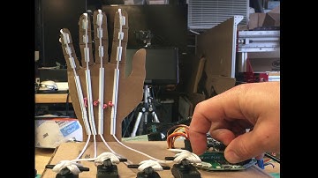 Animatronic Hand Test @adafruit @johnedgarpark #adafruit