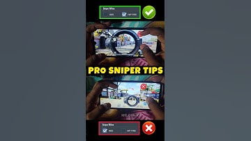 CODM Pro Sniper Settings 🔥 Hip Fire vs ADS | Best Sniper Tip for Fast Scope Kills! #shorts #codm