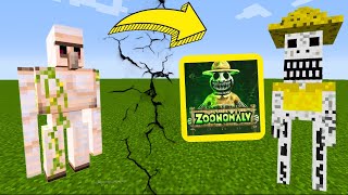 I remade an Iron Golem into a monster ZOONOMALY | Minecraft
