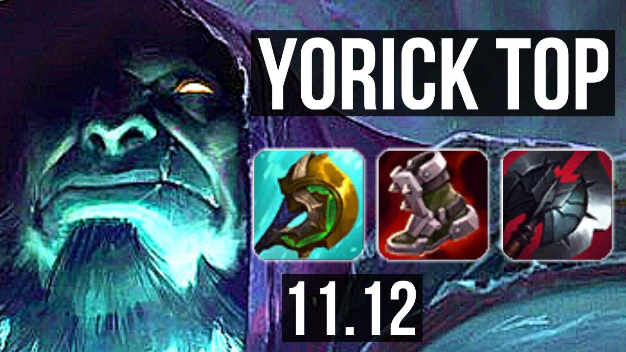 YORICK vs DARIUS (TOP) (DEFEAT) | 7/3/16, Rank 11 Yorick | BR Master | v11.12