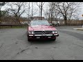 1988 Mercedes 560SL 2 Tops One Family Owned Very Good Mechanics $15,950.