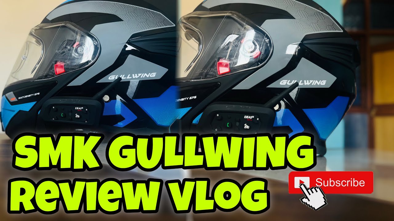 SMK Gullwing Helmet Full Review | Budget Flip-Up King