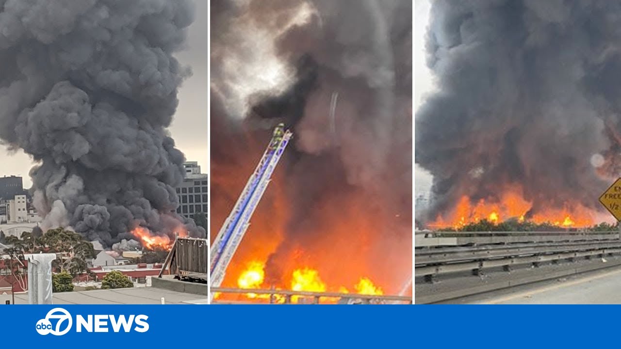'Like Hell': Crews continue to monitor massive fire that burned multiple SF buildings