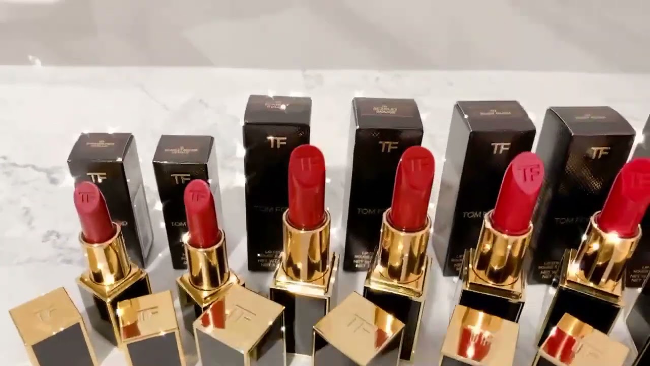 Son Tom Ford Chị Em Nào Cũng Cần Có - ( 07 Ruby Rush, 16 Scartlet, 38 Night Porter, 08 Velvet )