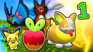 Pixelmon Survival Let's Play! - "OUR NEW PIXELMON WORLD!" - Episode 1 - Minecraft Pokemon Mod
