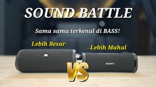 Download Lagu Eggel Terra 3 Plus S Vs Sony ULT Field 1 | Sound Battle Bluetooth Speaker Portable MP3