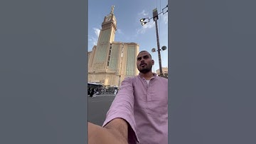 Clock Tower In Makkah #Makkah #clocktower #umrah #Saudi #NehalVlog