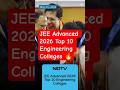 JEE Advanced 2026 Top 10 Engineering Colleges 🔥 | Best IITs, NITs &amp; Placement Rankings 2026 #shorts