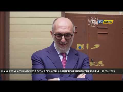 INAUGURATA LA COMUNITA' RESIDENZIALE DI VIA CELLA: OSPITERA' 6 PAZIENTI CON PROBLEMI... | 22/04/2025
