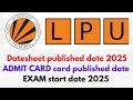 Important information for students Lpu university punjab
