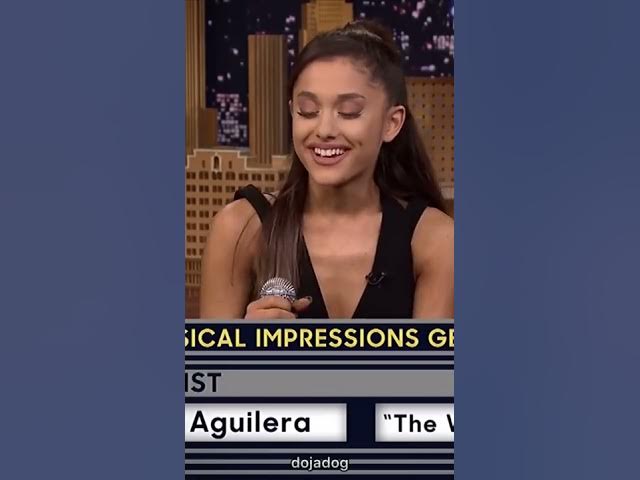 ARIANA GRANDE SHOWS OF HER TALENT, CREATIVITY AND VOCALS ON JIMMY FALLON😍🔥