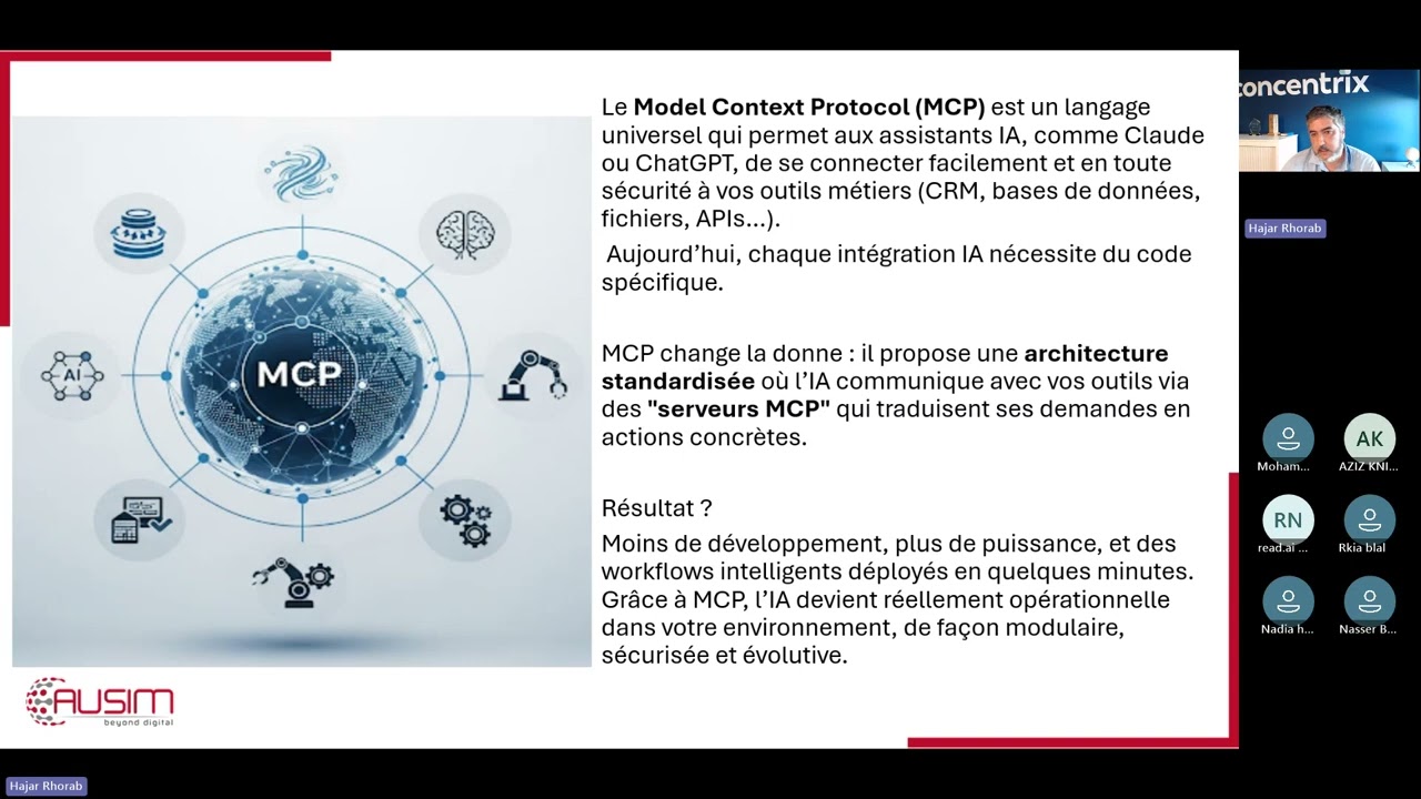 Webinaire du club IA : MCP & IA contextuelle : une nouvelle ère pour les modèles LLM !