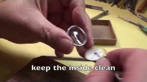 Starrett Last Word indicator crystal replacement