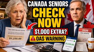 OAS 2026 Alert: Eligible Canadians May Receive Over $1,000 Extra