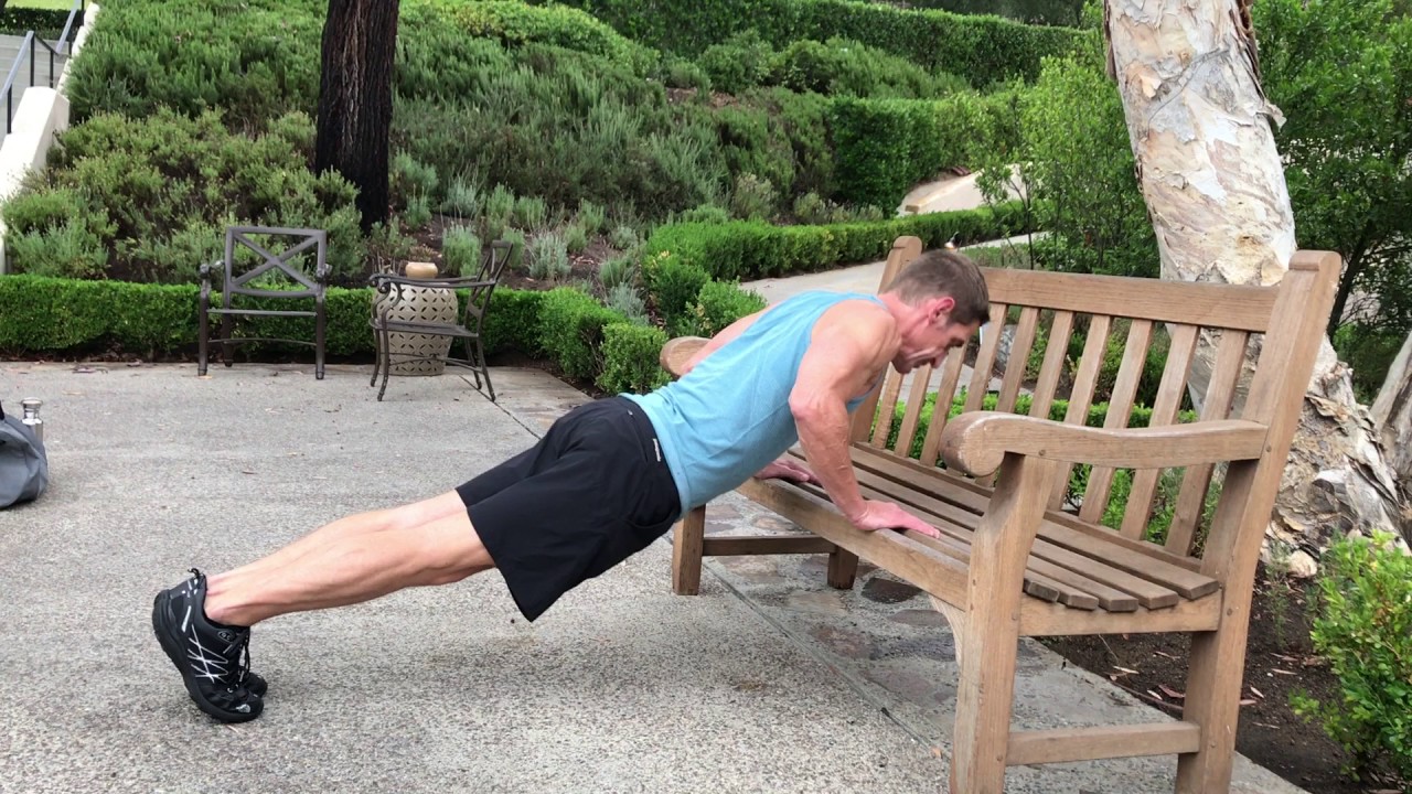 Bench PushUps! YouTube