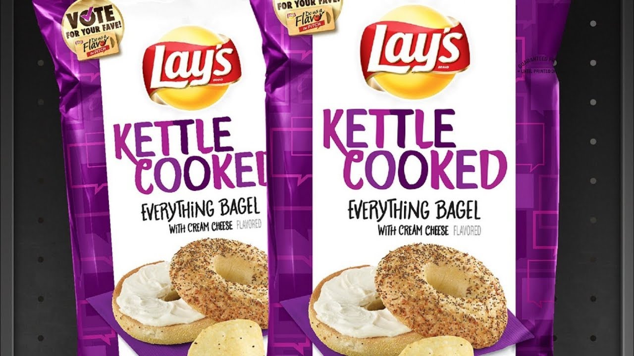 Lay's Kettle Cooked Everything Bagel Review (Do Us A Flavor 2017