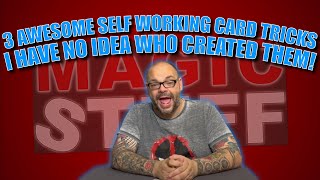 Thumbnail for 3 Awesome Self Working Card Tricks & I Have No Idea Who Created Them! | Magic Stuff With Craig Petty