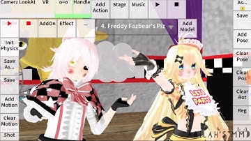 How To Make A MMD FNAF Picture in Phone Android [MMDAgent]