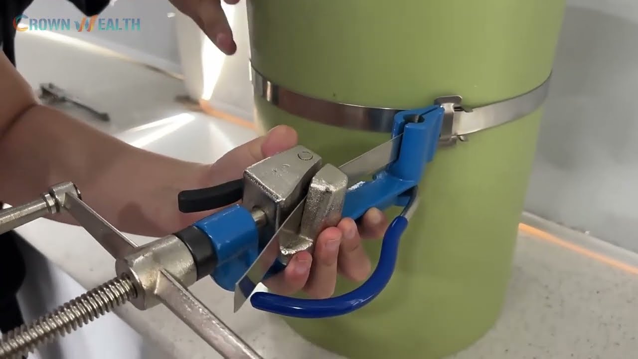 How to Install Stainless Steel Strapping and Buckles Using Strapping Tool