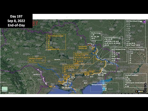 Ukraine: military situation with maps Sep 8 2022; Ukrainian attack near Balakliya - Day 3
