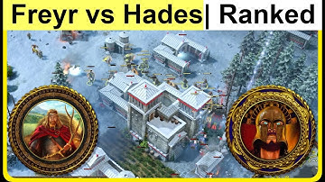 Freyr vs Hades | 1v1 Ranked Game | Age of Mythology