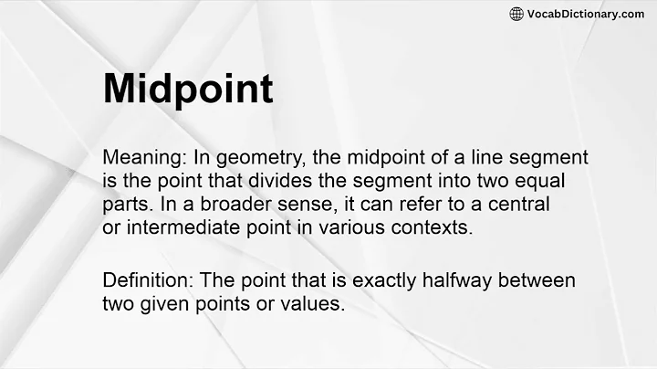 Midpoint Meaning