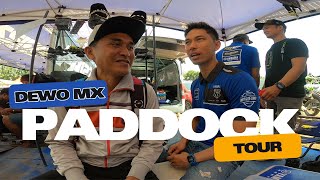 Part 1 Paddock Tour Dewo MX Grasstrack Motocross 2024 Wates kediri